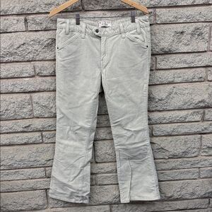 Levi's Light Gray Flare Corduroy Jeans